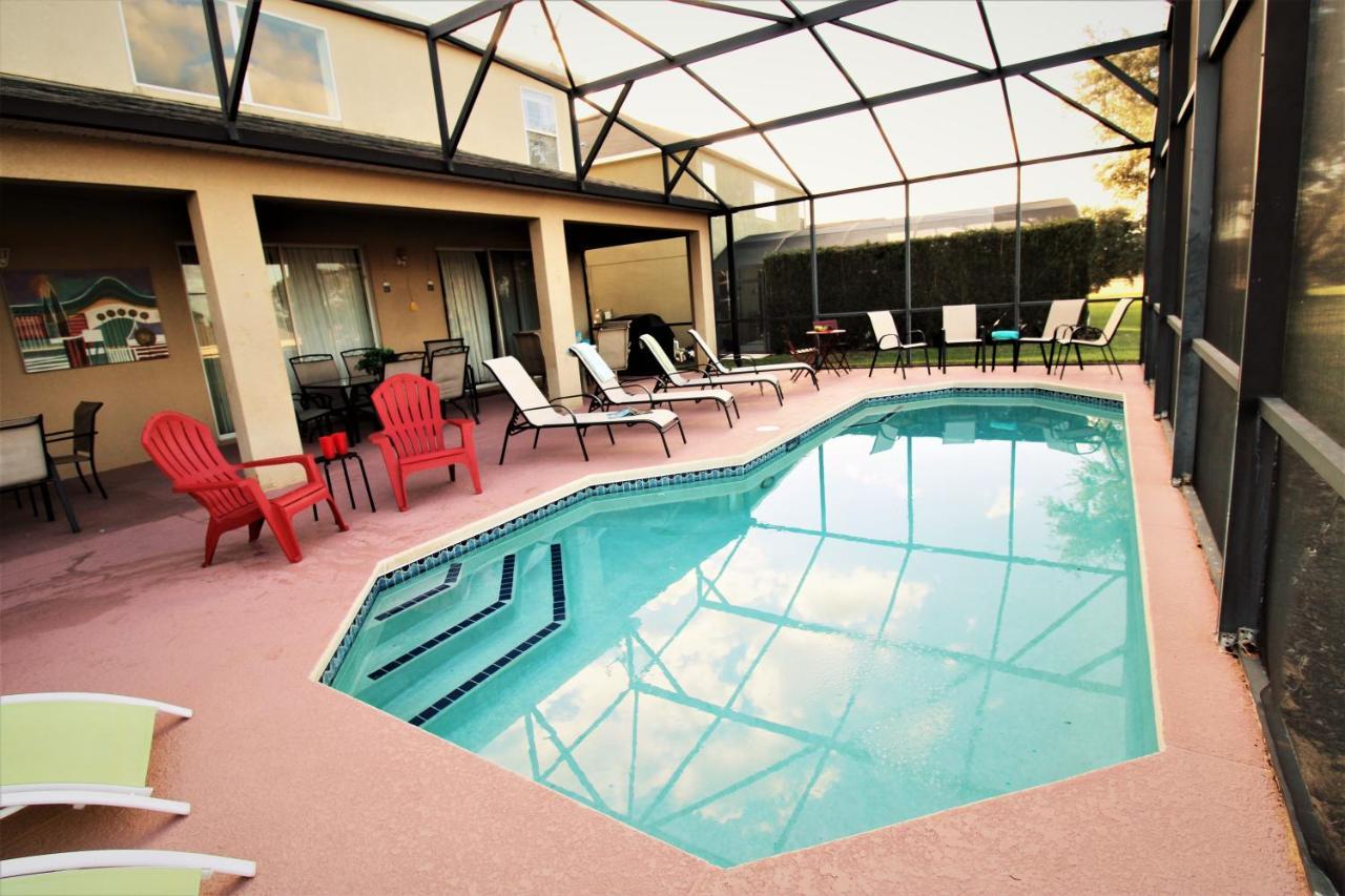Group Friendly 8Br Home With Private Pool 5 Miles To Disney Kissimmee Esterno foto